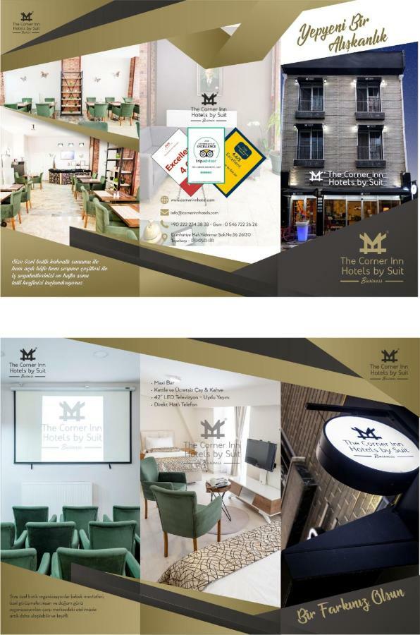 The Corner Inn Hotels By Suit Eskişehir Zewnętrze zdjęcie
